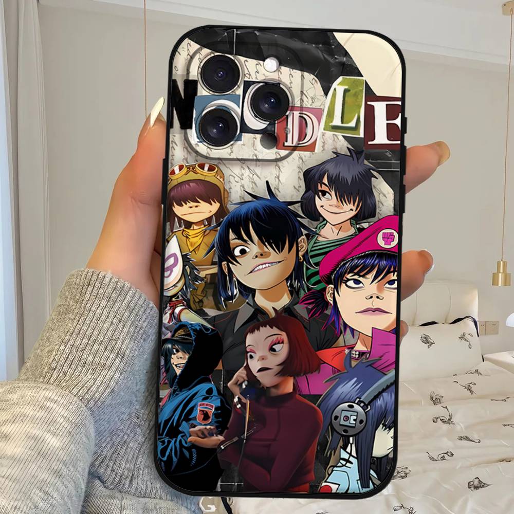 G-GorillazS Band Phone Case For IPhone 17 16 15 14 13 12 11 PRO MAX PLUS Mini TPU Soft To Skin-friendly Case