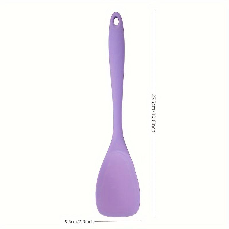 1pc Multi Functional Silicone Spatula - A Non Stick, Food Safe Kitchen Tool for Cooking, Baking, and Salad Mixing