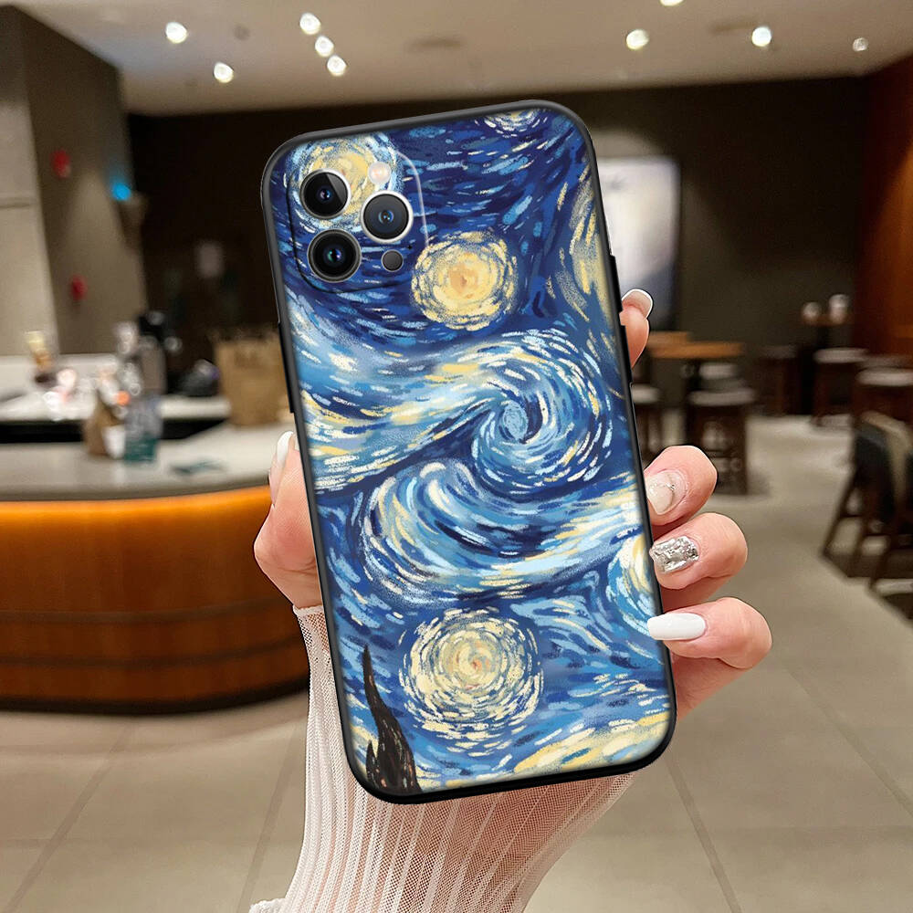 Starry Night Van Gogh New Phone Case for Samsung S20 S21 S22 S23 S24 FE Ultra Plus Lite S21S A07 A17 A36 A37 A55 A57 F06 F16 M06 M16 M56