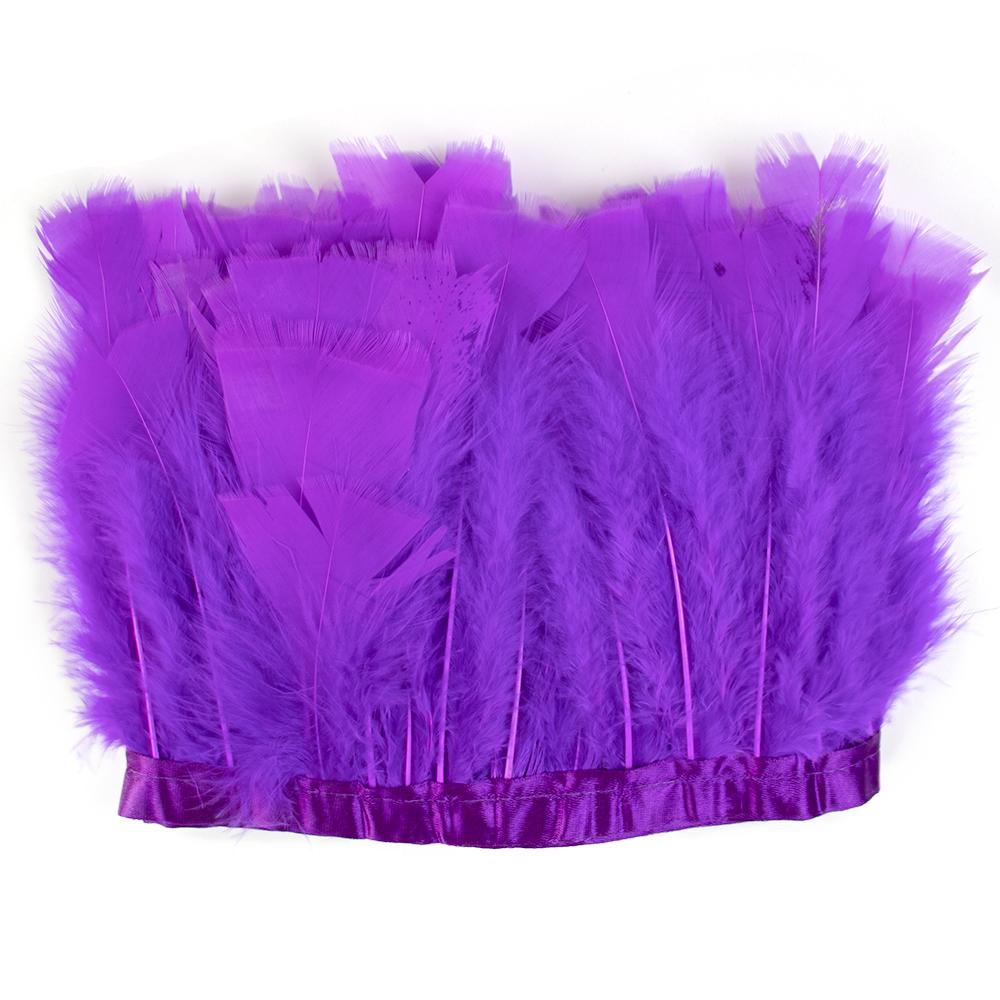 10-15cm Green Turkey Feather Trim Ribbon Fringe For Crafts Wedding Dress Decor Sewing Accessories Plumas 1Meter Long