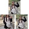 Casual Star Embroidered T Shirt For Women With Rayon Polyester Blend Spring