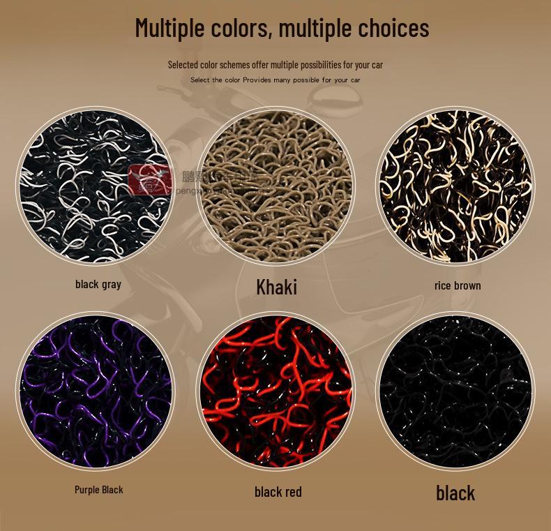 Waterproof Silk Ring Foot Pads for Zuma Eagle Electric Car/Motorcycle - Upgraded & Thickened.