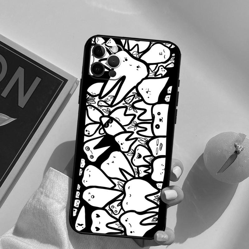 Dentist Tooth Funda Case For iPhone 15 14 16 Pro Max 11 12 13 Pro Max Mini XR 16e 16 15 Plus Phone Cover