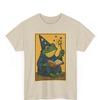Wizard Frog Retro Comic T-Shirt: Funny Magic Meme Tee