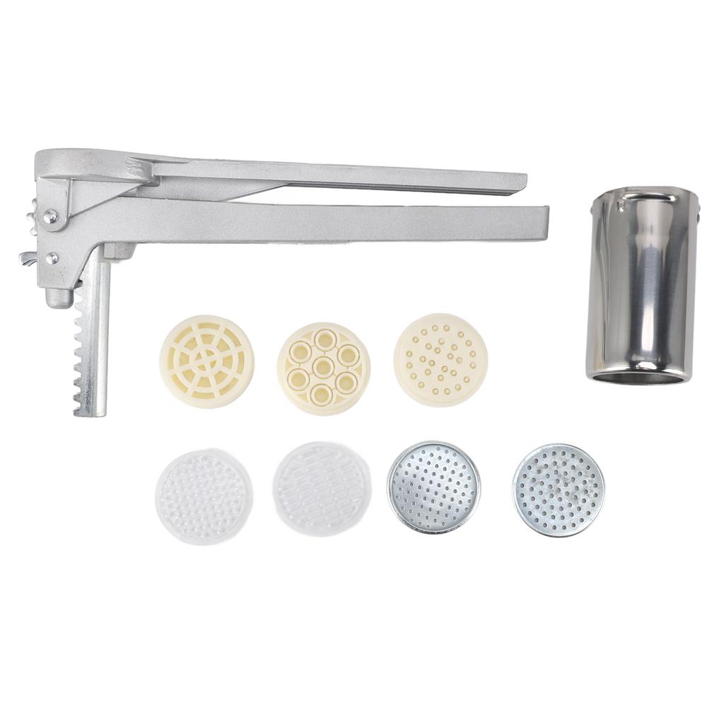 Manual Noodles Press Machine Stainless Steel Versatile Compact Pasta Maker Machine for Kitchen Home