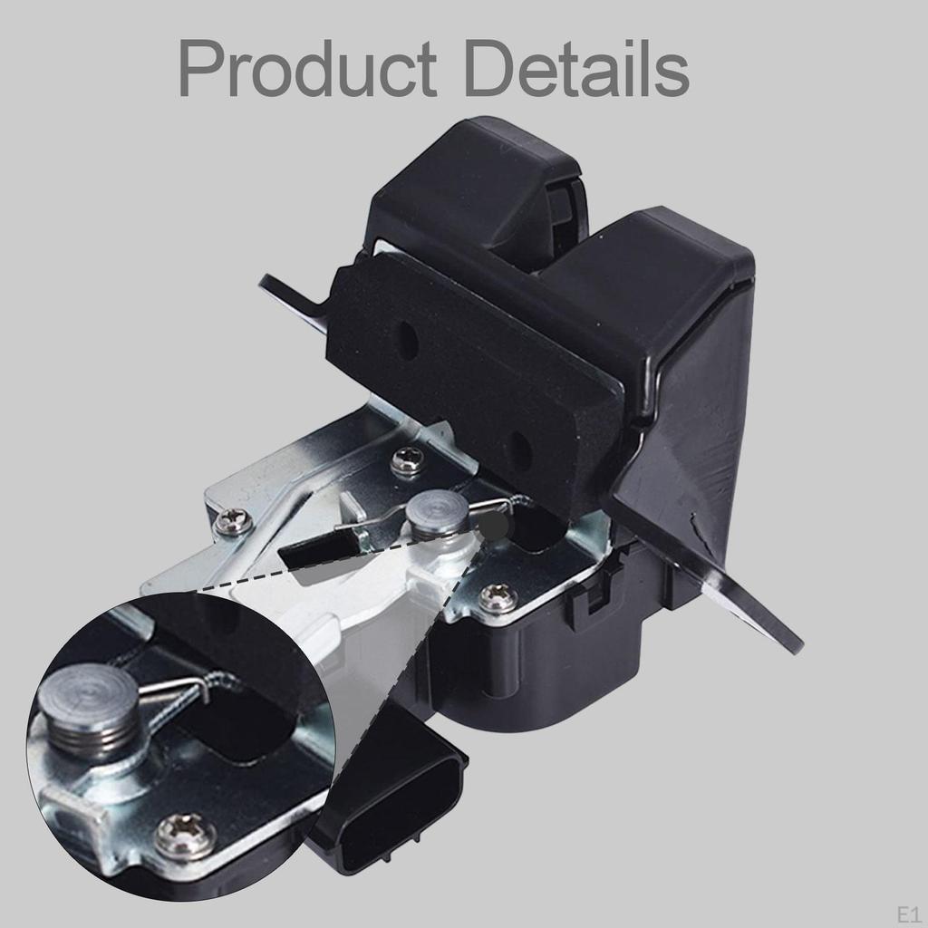 812301H300 Trunk Lock Actuator Easily Install Automotive Accessories Heavy Duty Replace Parts
