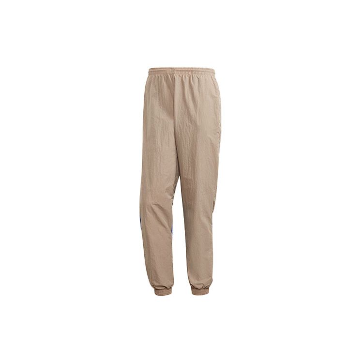 Adidas Originals Casual Woven Knit Track Pants Men Bottoms Khaki-Brown GE0816