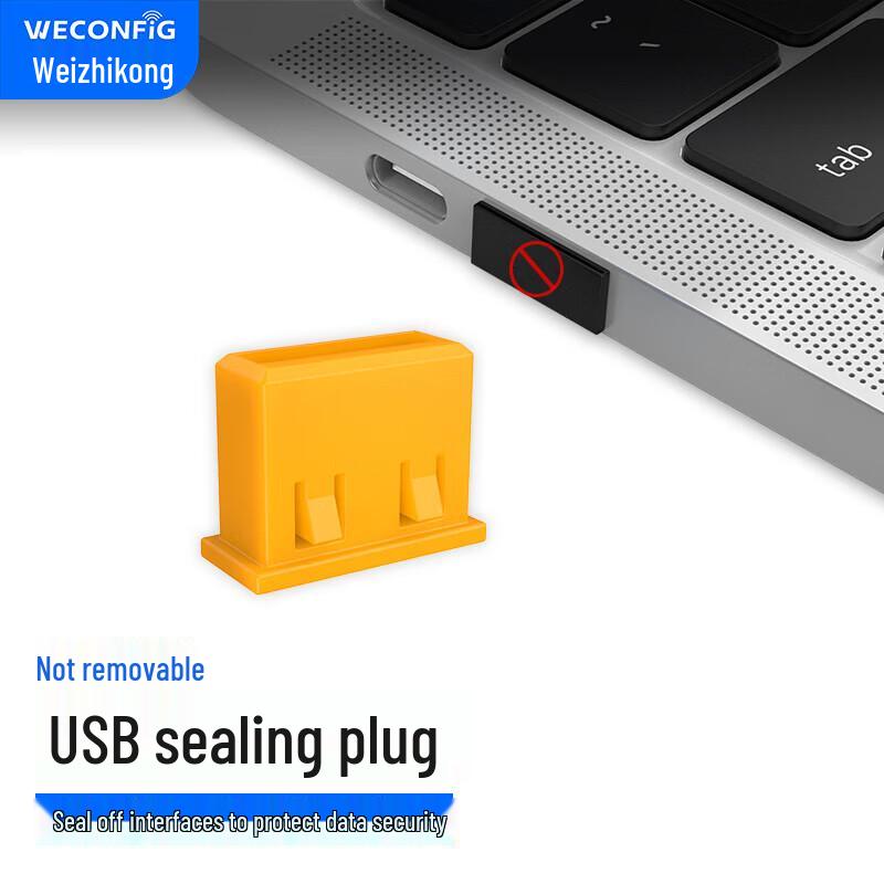 USB Port Security Locks and Dust Plugs