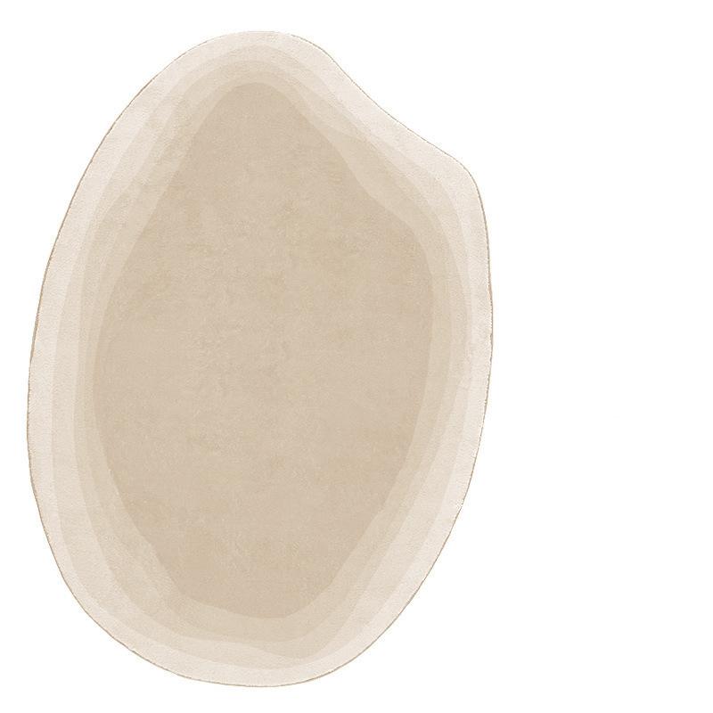 Wabi-sabi Wohnzimmerteppich Leichter Luxus Geformt Große Fläche Schlafzimmer Bettdecke Zuhause Weicher Imitations-Kaschmirteppich