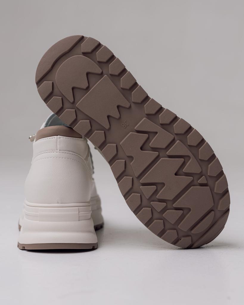 Allsy Platform Boots 193402 36 Milk Leather