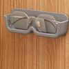 6PCS Window Glasses Storage Case Wall Mounted Glasses Organizer Box for Eyewear and Sunglasses Displaying Tool