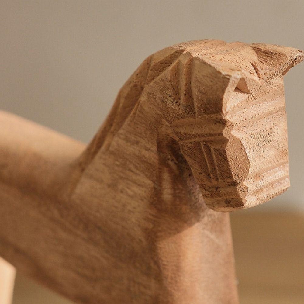 Mediterranean Rocking Horse Crafts Hanging Horse Desktop Ornaments  Rural Home Party Decor