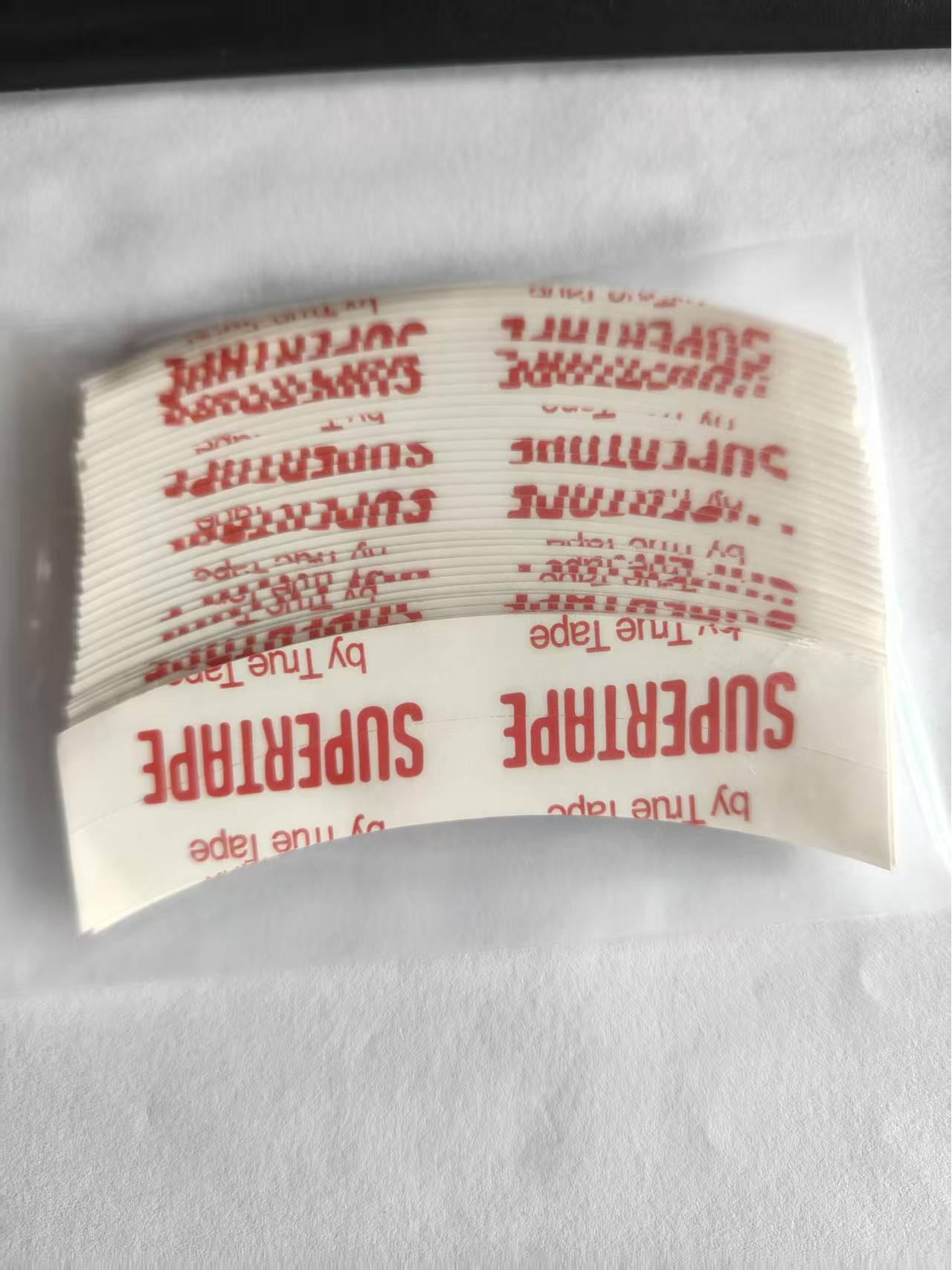 

Ультратонкая двухсторонняя био-клейкая лента для парика для скальпа синего цвета - Водостойкая и потостойкая