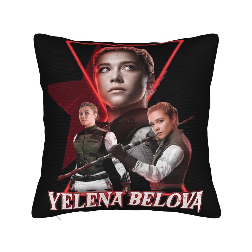 Yelena Belova Pillowcases Winter Soldier Novelty Pillow Case For Living Room Bed Chair Soft Pillow Cover