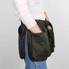 Canvas Half-length Apron Multi-functional Multi-pocket Zipper Waist Bag Versatile Gardening Work Clothes Tool Apron