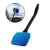 Car Window Cleaner Brush Kit Multifunction Windshield Wiper Microfiber Brush Auto Cleaning Wash Tool with Long Handle Household Auto Accessories