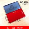 Large Quick-Drying Four-Color Ink Pad for Office Use and Newborn Hand/Footprints.