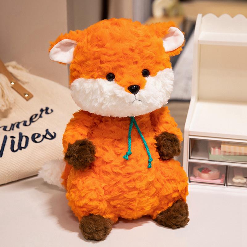 Fox Animal Jungle Bear Tiger Rabbit Plush Toy Stuffed Doll Decoration Gift Kids