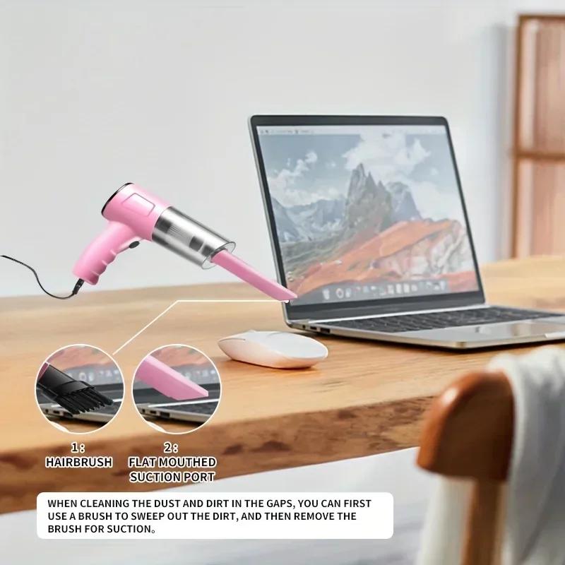 High-Power 12V Car Vacuum Cleaner - Portable Handheld Plug-in for Cars & Motorcycles (Car Cleaning Tool)