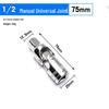 Dafei Hexagonal Extended Socket Head Set 8-32mm, 1/2" Ratchet Wrench Socket, Hollow Type.