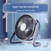 Leiser Schreibtischventilator - Kompakt, Starker Wind, Tragbarer Tischventilator für Büro, Wohnheim oder Zuhause