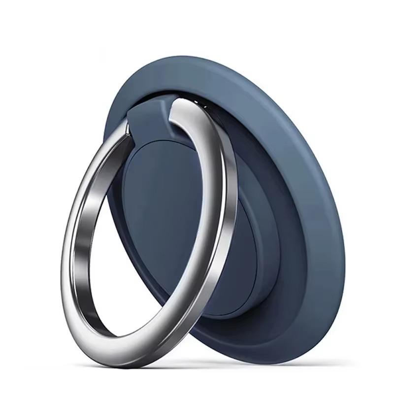 Magnetic Finger Ring Mobile Phone Foldable Holder Portable 360 Rotating Adjustable Sticker Universal Cell Phone Stand