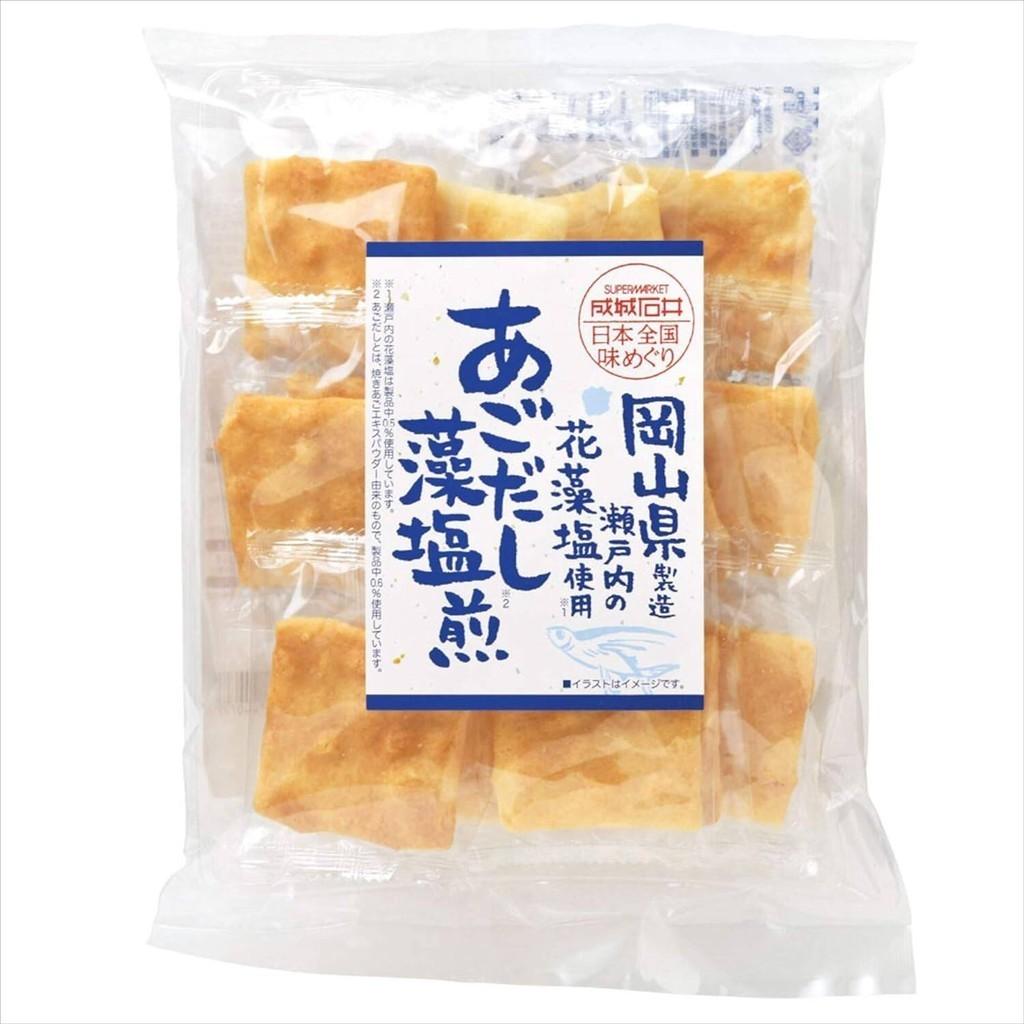 Seijo Ishii Flavors of Japan Senbei Rice Crackers - Shinshu Miso Negi / Dried Fish Broth