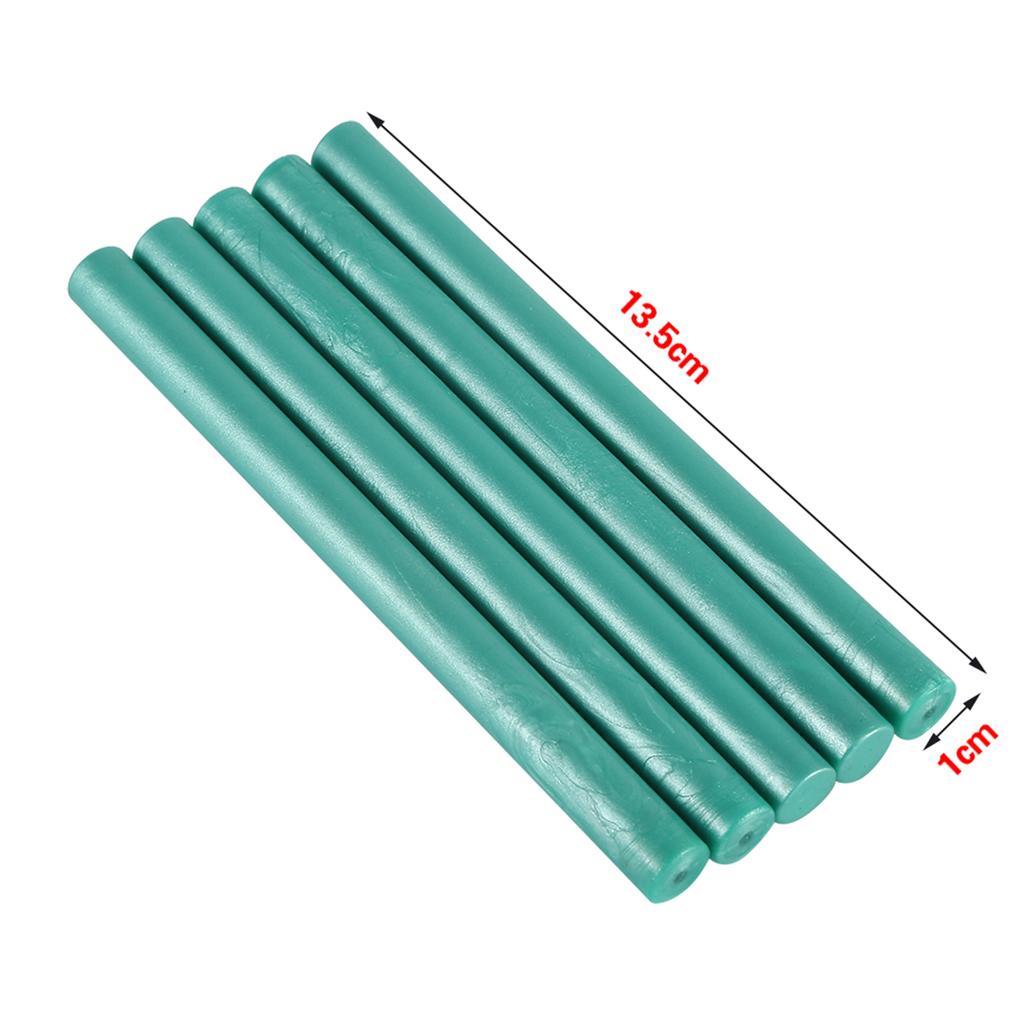 5pcs Sl Stamp Wax Sticks For Sling Vintage Birthday Wedding Invitation Cards (  Dy)