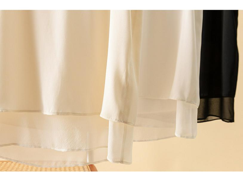 Plus Size Women's Double-Layer Mulberry Silk Camisole - Solid Color Summer Vest