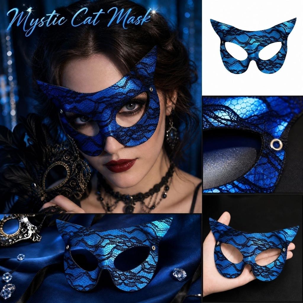 New Cute Face Lace Snake Pattern for Masquerade Party