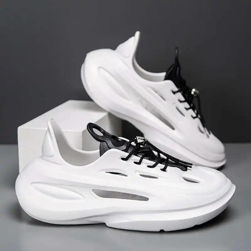 Fashion 40-41 41-42 Silver Loafers Vulcanize Men's Stylish Sneakers Shoes Size 36 Sports Athletic High-level Athletics Loafter