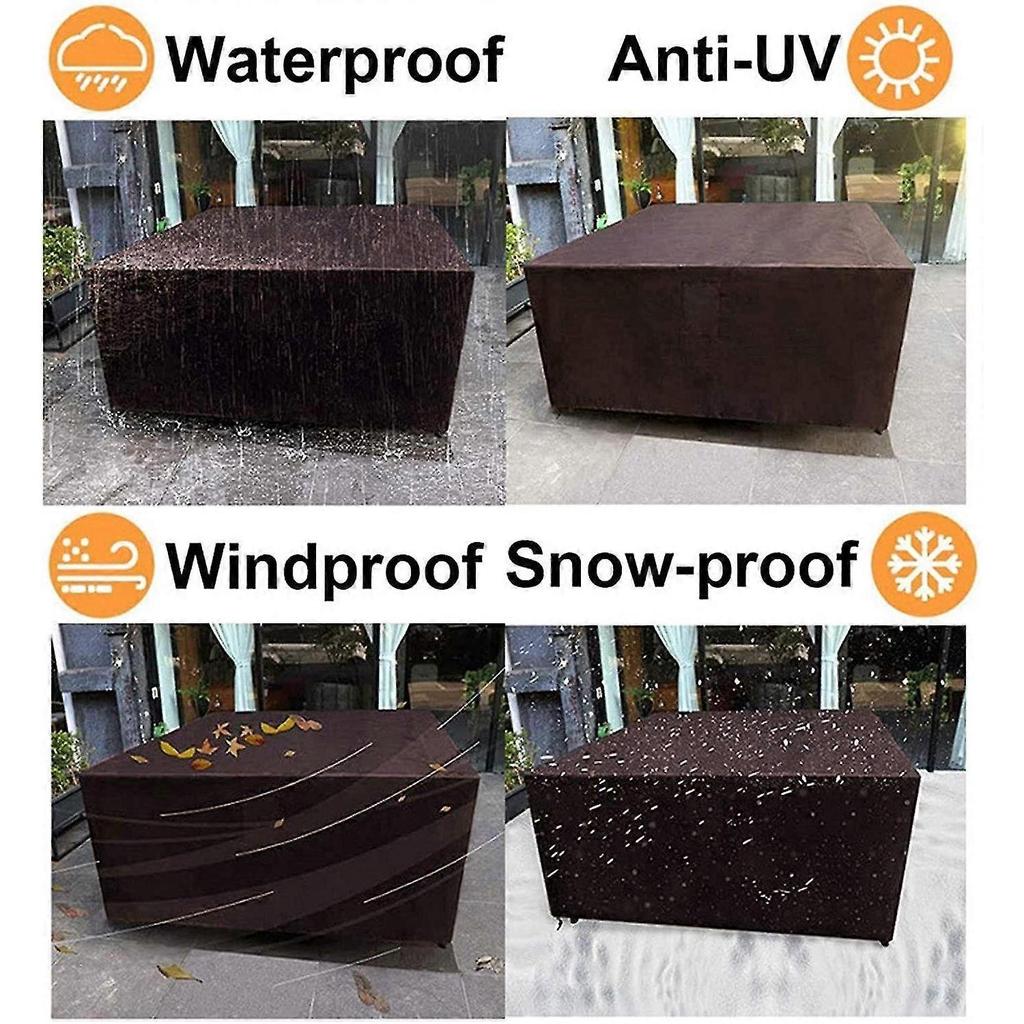 90 * 90 * 90cm   Furniture Cover, Outdoor Furniture Cover In 420t Oxford Fabric, Outdoor Table Cover
