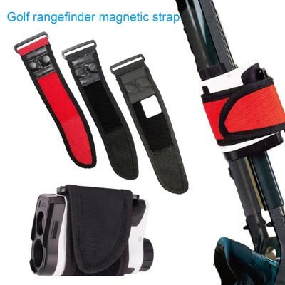 Golfový dálkoměr Magnetický popruh s upevňovací páskou Silný magnet Bezpečně drží golfové vozíky Zábradlí a golfové hole Magnetický držák Golfové příslušenství