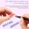 2pcs Nail Stand Hand Practice Magnetic Nail Art Tools for Homes and Salons