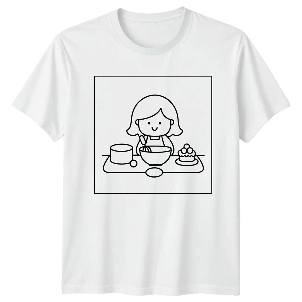 Baker Unisexs TShirt Baking Hobby Unisexs Graphic Tee Unisex Baking S