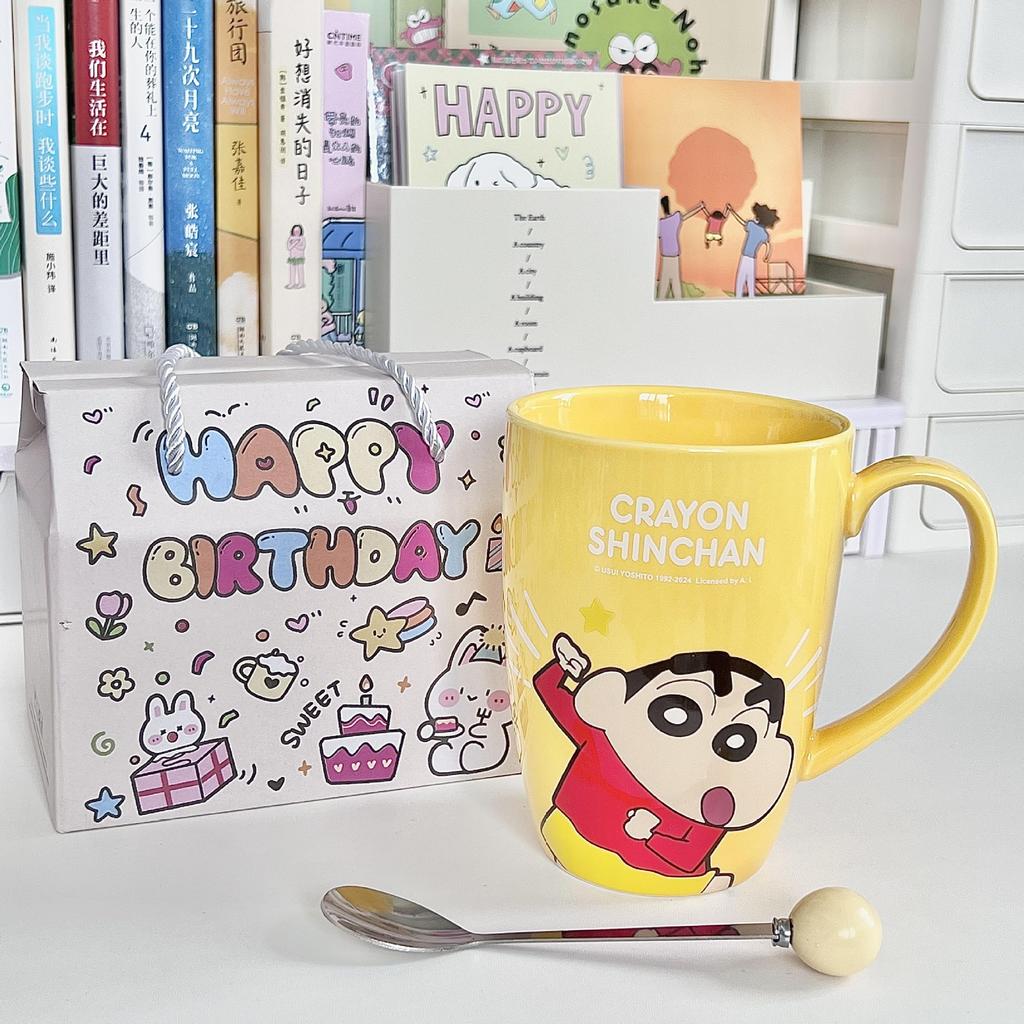 Hochwertiger Buntstift kleine neue große Kapazität Wasserbecher Jungen und Mädchen Zuhause Kaffee Milchbecher niedliches Paar Geburtstagsgeschenk