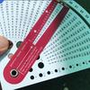1pc Double-Sided Knitting Calculator and Counting Board, with Rotating Ruler Tool, Hook and Yarn Density Calculator, Mixed Color, for Knitting