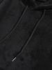 Beliebter Unisex Plüsch-Hoodie für Herbst/Winter – Lässige lockere Passform für Zuhause und Draußen