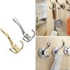 Zinc Alloy Closet Hook With Electrophoretic Finish For Bedroom And Bathroom Storage
