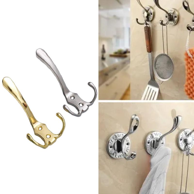 Zinc Alloy Closet Hook With Electrophoretic Finish For Bedroom And Bathroom Storage
