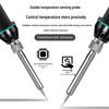 Professional 80W Adjustable Temperature Electric Soldering Iron - High Power Internal Heating for Repair & Household Welding