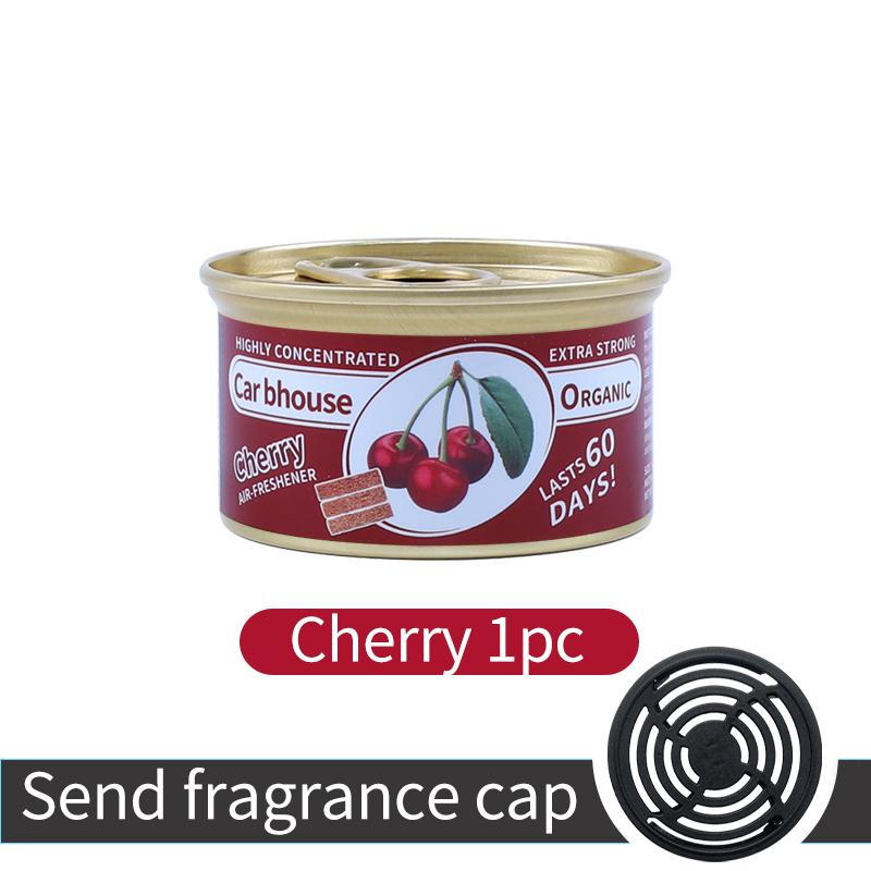 Bestseller Holzblock Dosenauto Aromatherapie, Auto Duftpaste, Deodorierender Lufterfrischer, Hochwertiges Festparfüm