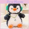 Jucărie de pluș pinguin muzical de desene animate cu pluș scurt moale pentru cadou copii