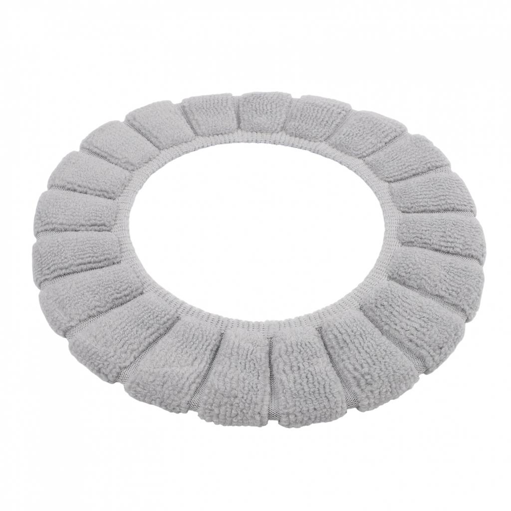Keep Your Toilet Seat Warm and Cozy Soft and Stretchable Cushion Pad