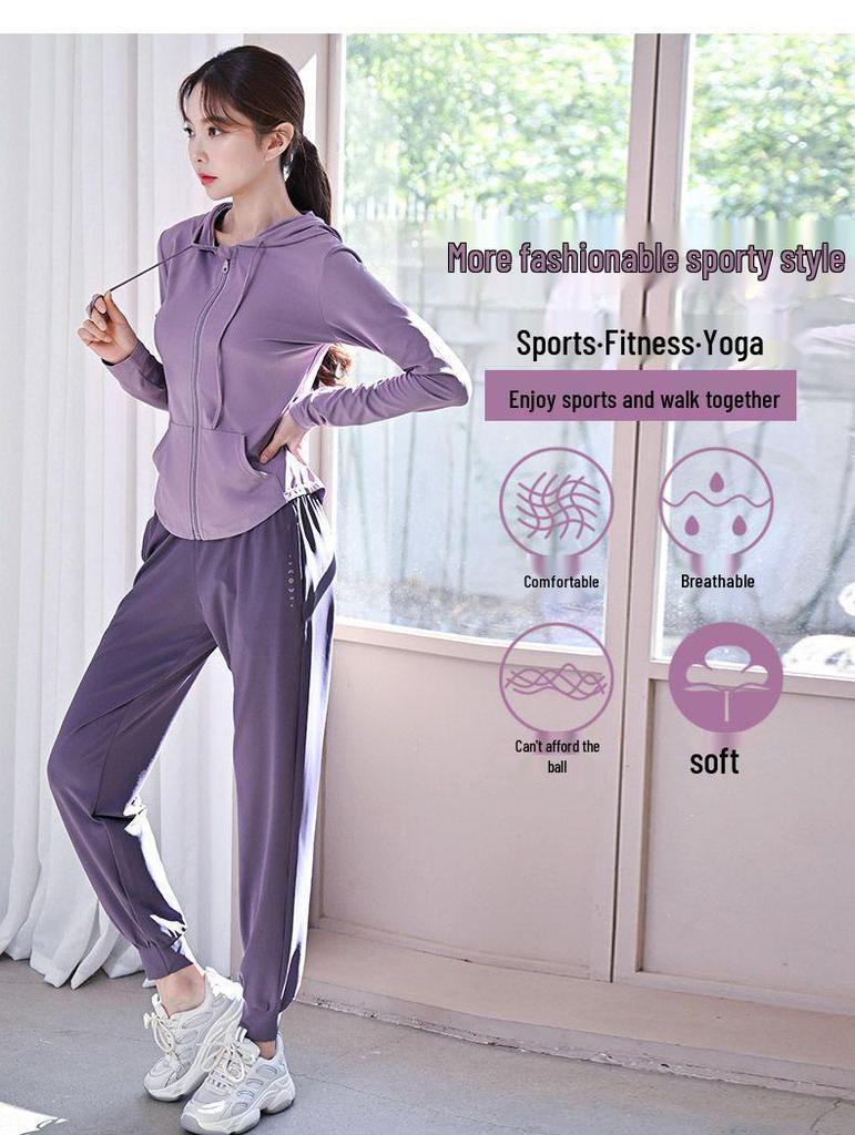 Women's High-End Quick-Dry Sports Suit: Spring/Summer 2026 Yoga & Running Wear