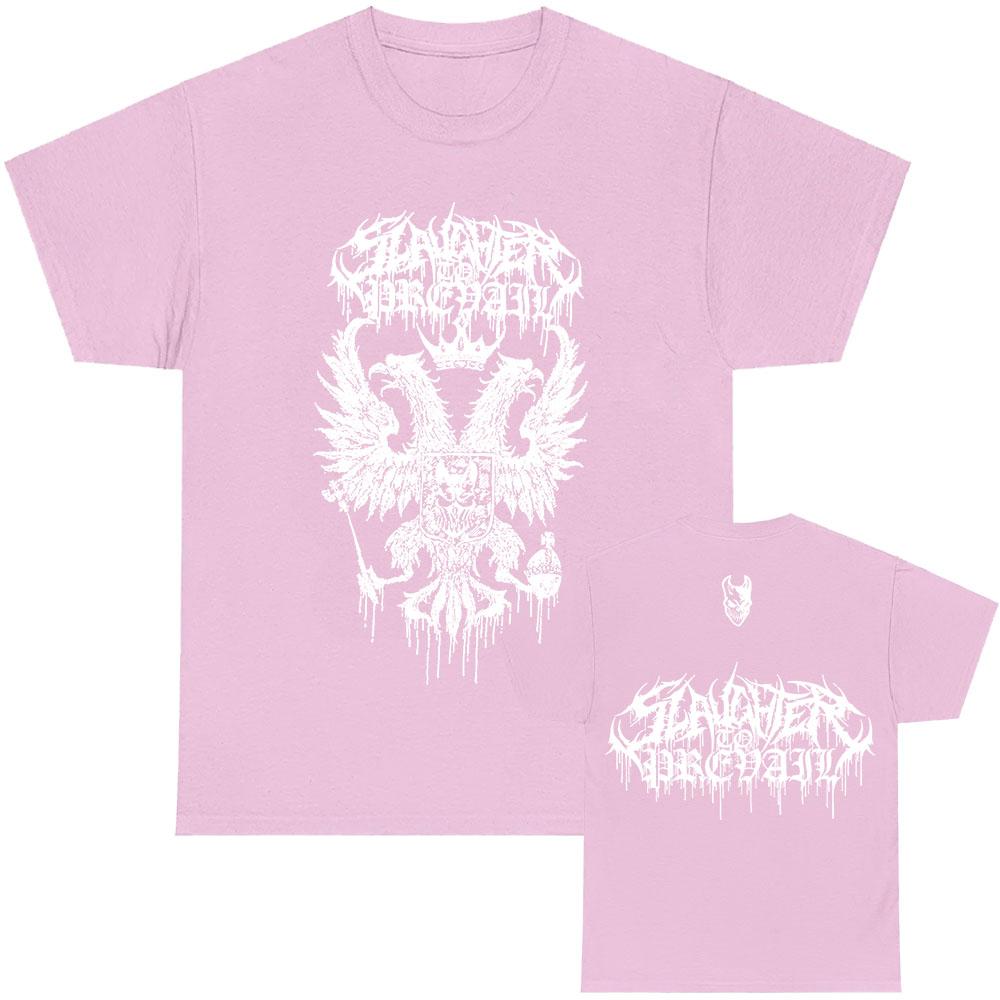Death Eagle Logo Tees SLAUGHTER TO PREVAIL Rock Band T-shirt Heavy Mental HipHop Unisex Streetwear Short Sleeve Cotton T Shirts