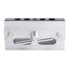 Self Centering Dowel Jig Kit Drill Guide Jig Block for Straight Holes with Bushings Woodworking Adjustable Width