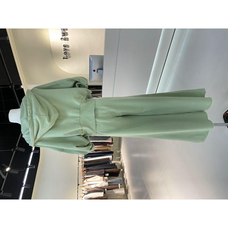 American Export Single Idle Style Zipper Fleece-lined Hoodie Coat Younger Feeling Casual Suit