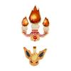 POKEMON Pokemon Center Flame Tera Type Flareon Earrings