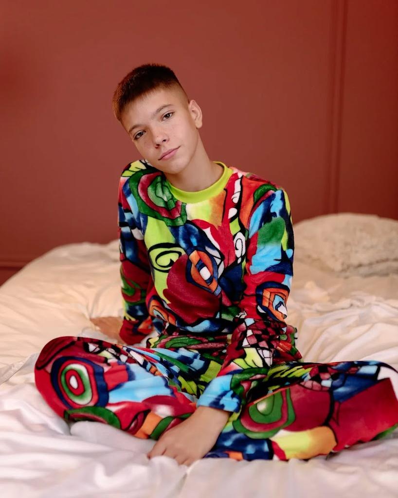 Cozy Boys’ Pajama Set – Soft Material & Free Cut, Winter, 6079-035-1-1 HC